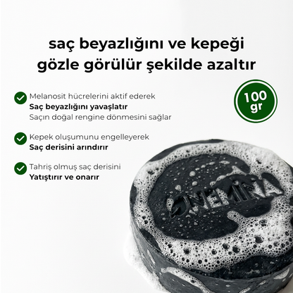 Nemina© Saç Beyazlama Karşıtı Doğal Sabun